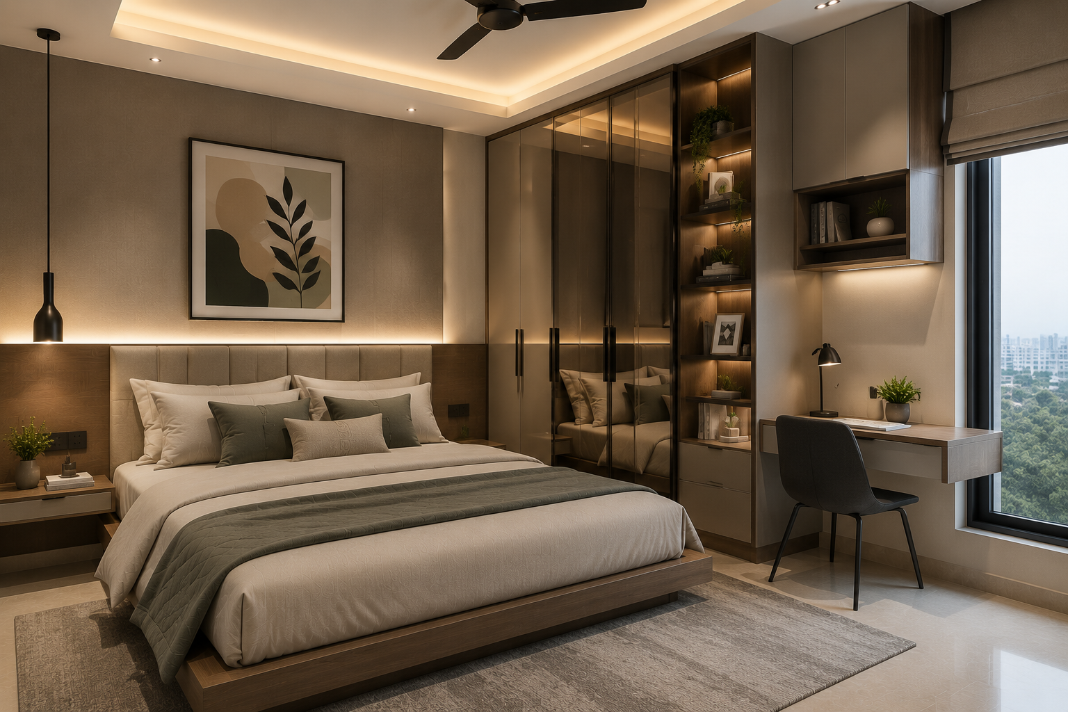 Top 4 Stunning Bedroom Design Ideas for Faridabad Homes