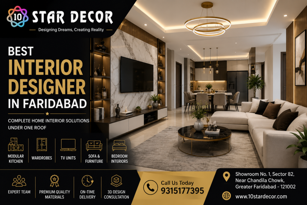 Best Interior Designer in Faridabad