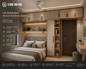 Loft Wardrobes Above Beds and Doors